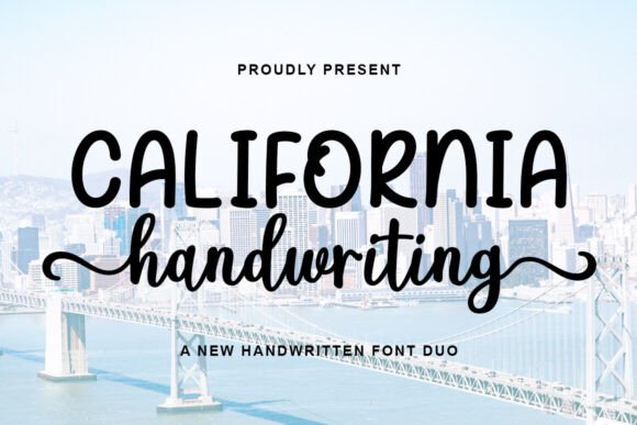California Handwriting Duo: A Designer's Typeface Review