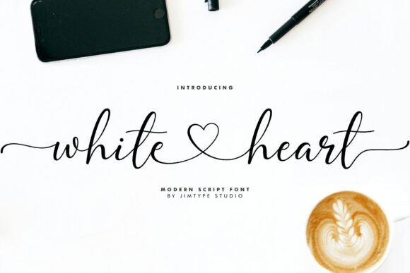 Choosing White Heart for Modern, Elegant Web Design