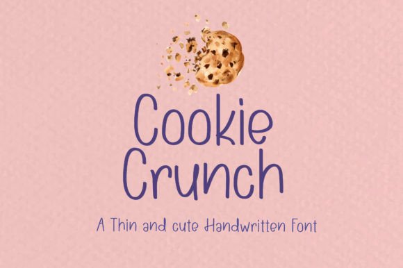 Cookie Crunch Font: A Charming Typeface for Editorial Personality