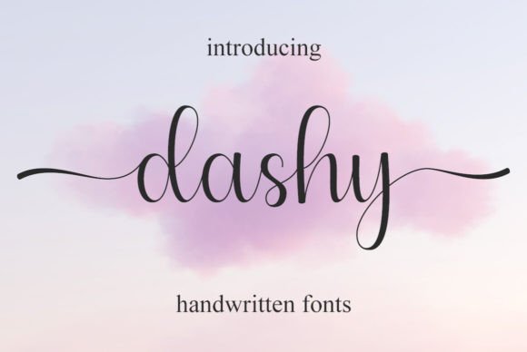 Dashy: A Font to Write Your Brand's Story