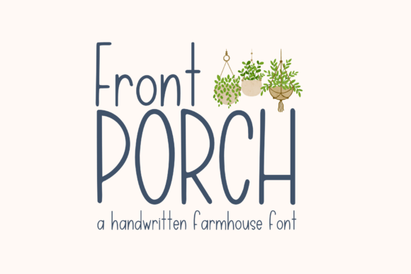 Front Porch: A Welcoming Font for Editorial Storytelling