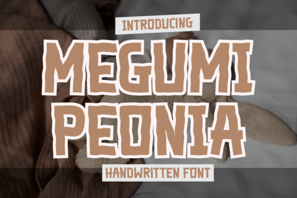 Megumi Peonia: A Playful Font for Every Creative Project