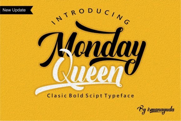 Monday Queen: A Font with Classic Nuance and Flow