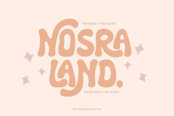 Nosra Land: A Handwritten Font for Digital Branding