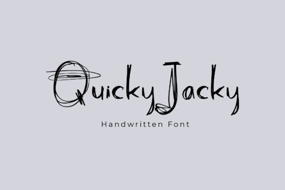 Quicky Jacky: The Campaign-Ready Font for Bold Designers