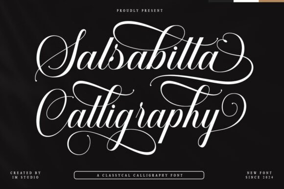 Salsabilla Calligraphy: A Modern Font for Editorial Mood