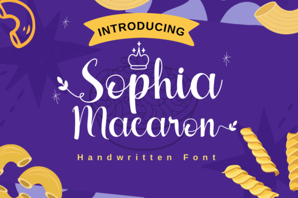 Sophia Macaron: A Handwritten Font That Elevates Your Brand