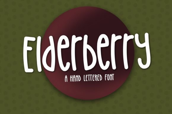The Elderberry Font: A Playful, Professional Tool for Your Business Brand