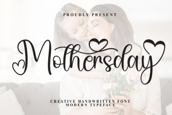 The Mothersday Script Font for Elegant Digital Design