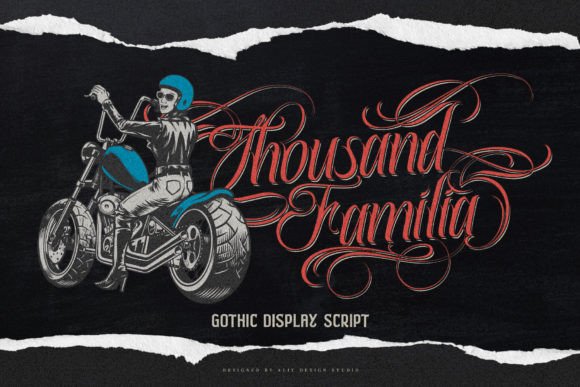 Thousand Familia: A Display Font for Editorial Character